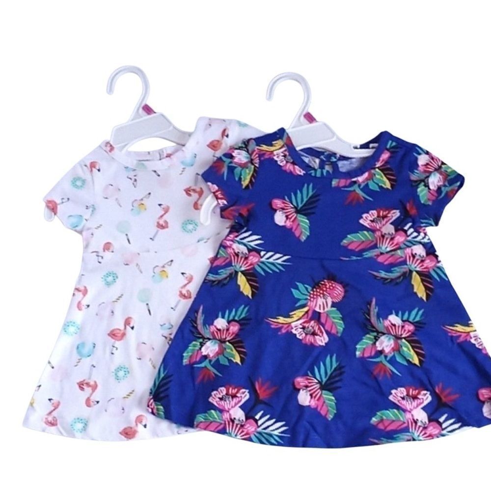 BABY Girl Clothing Dress T-shirt Bundle Cotton 12M - Picture 2 of 8